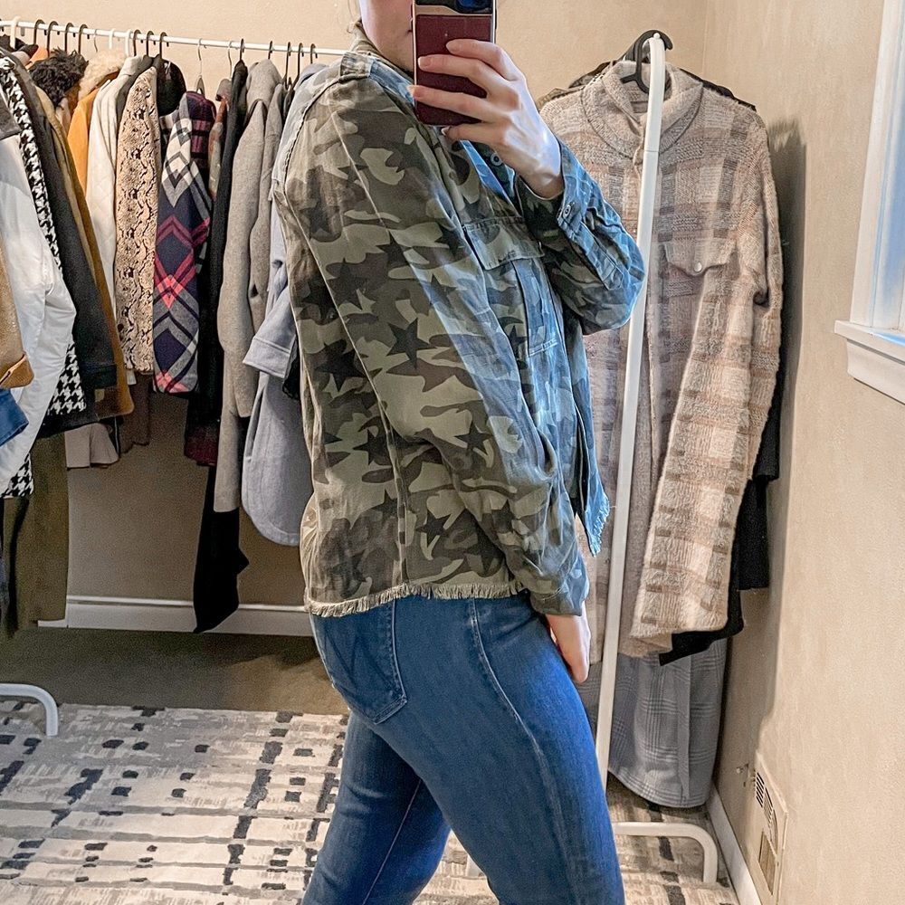 Rails Hendrick Star Camo Military Jacket S - Picture 9 of 9